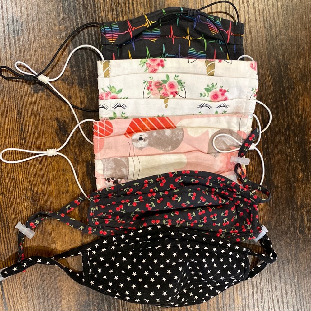 5 masks for $10